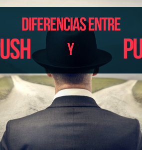diferencias entre push y pull