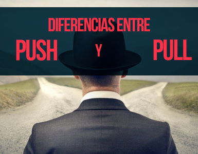 diferencias entre push y pull